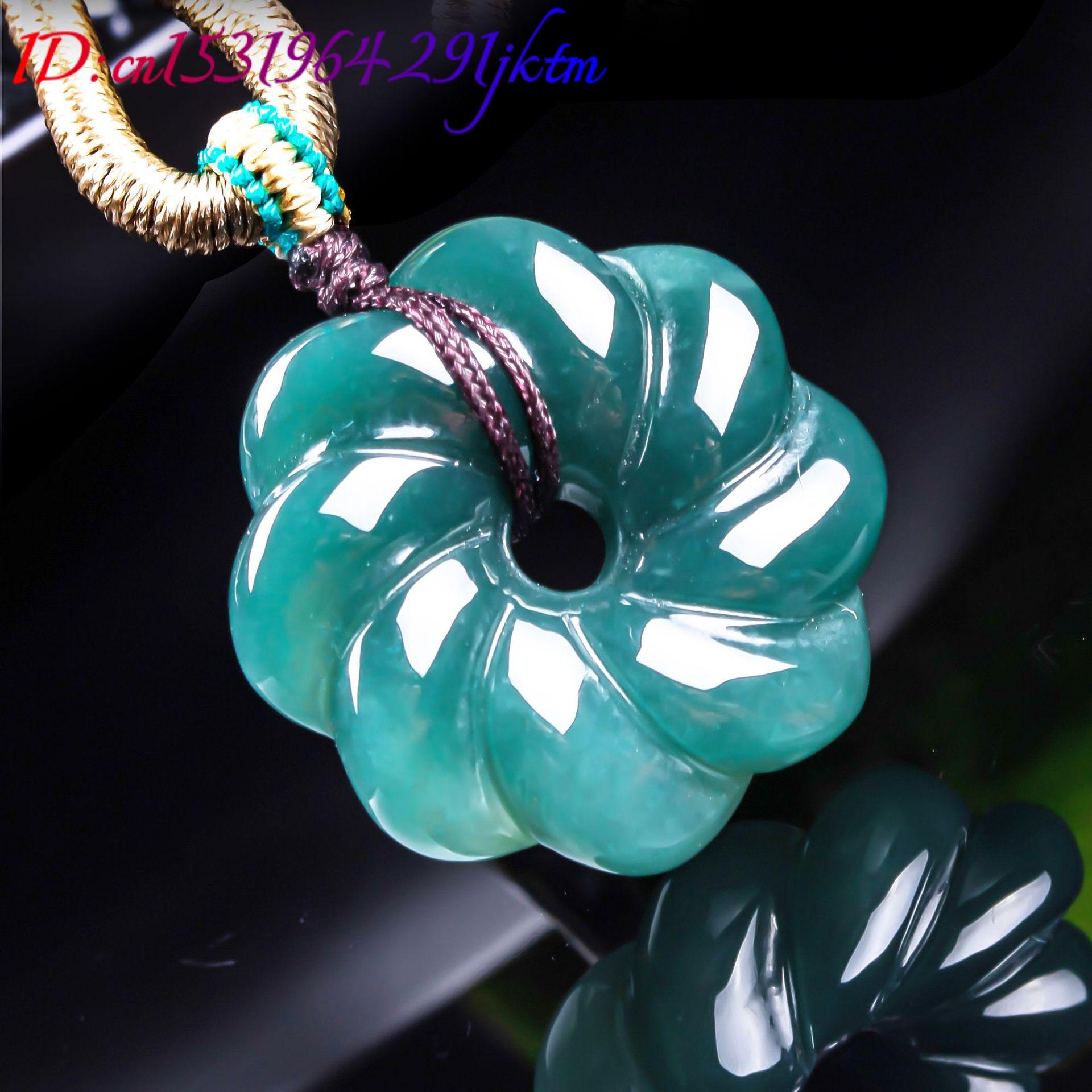 Natural Burmese Jadeite Flower - đánh giá và giá Vintage Fashion Necklace