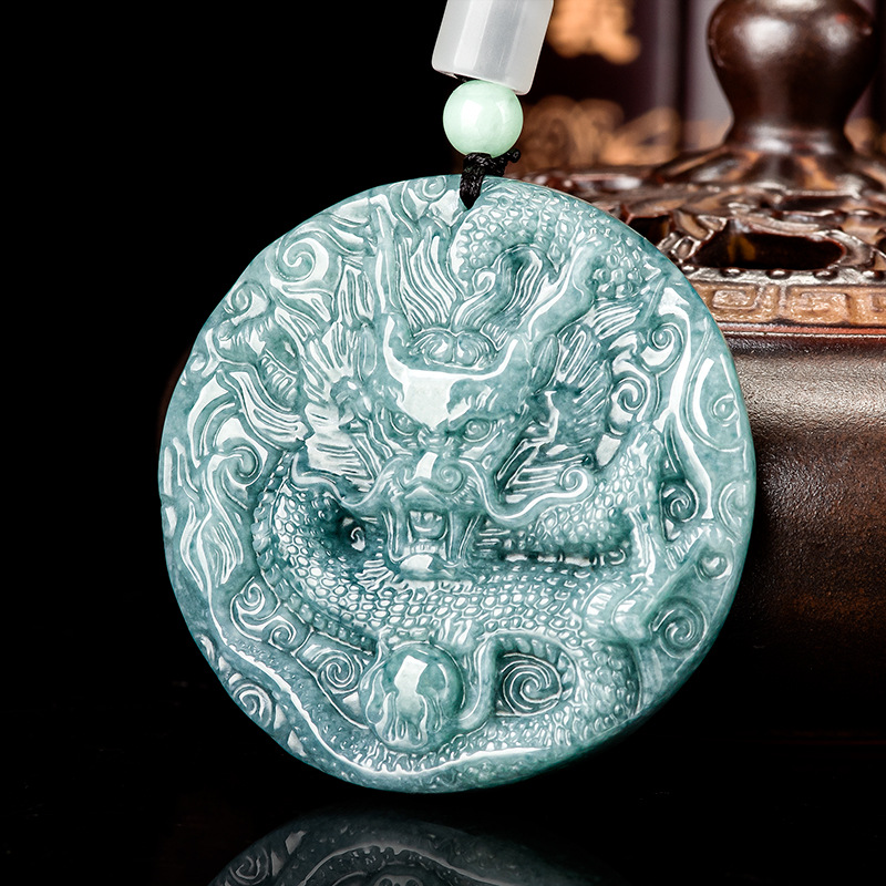 Burmese Jadeite Dragon Pendant - đánh giá và giá Vintage Fashion Necklace
