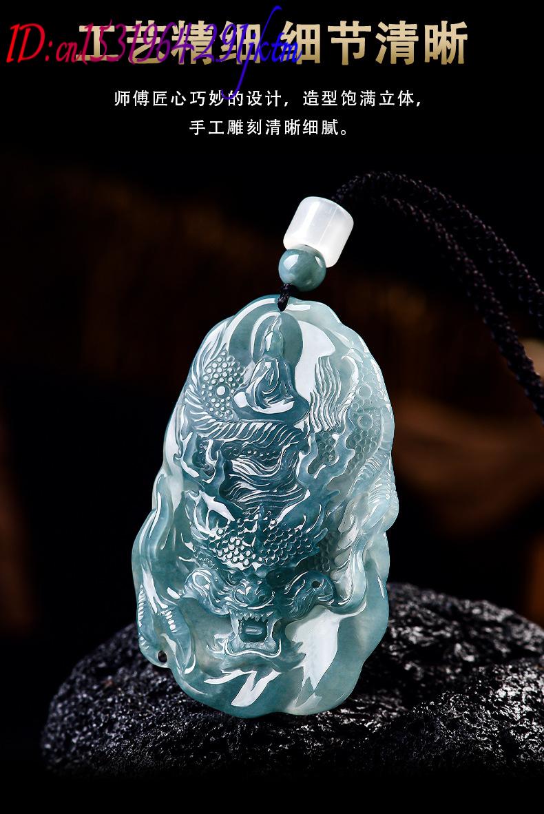 Natural Burmese Jadeite Dragon - đánh giá và giá Vintage Fashion Necklace