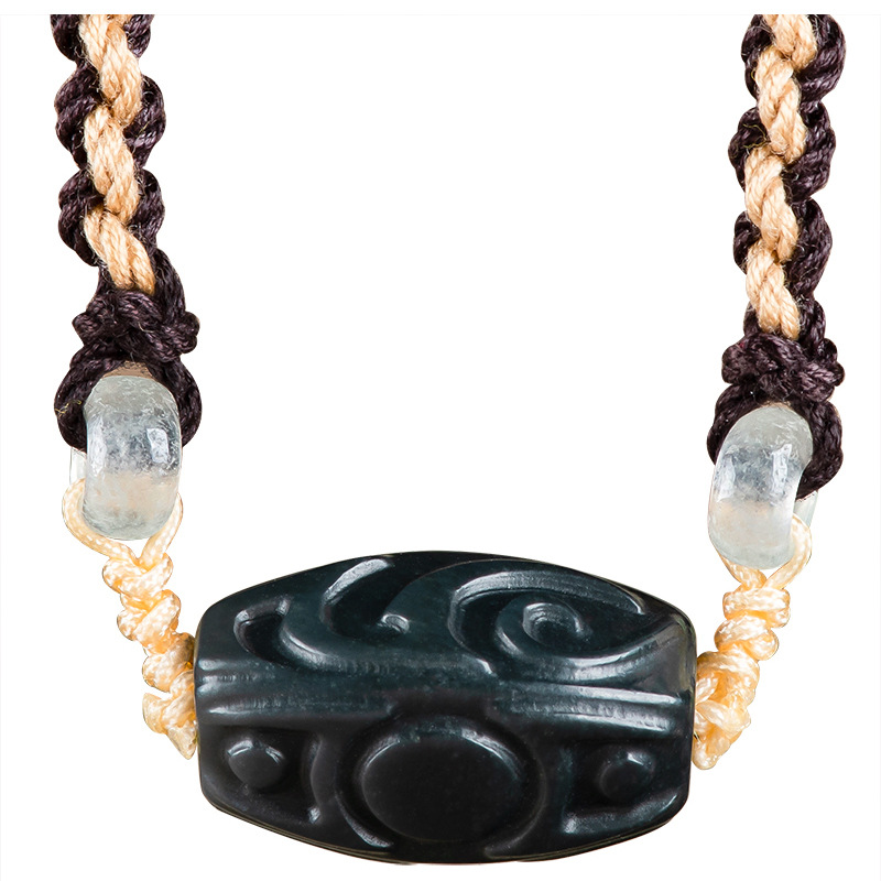 Hetian Jade Carve Bead Pendant - đánh giá và giá Vintage Fashion Necklace