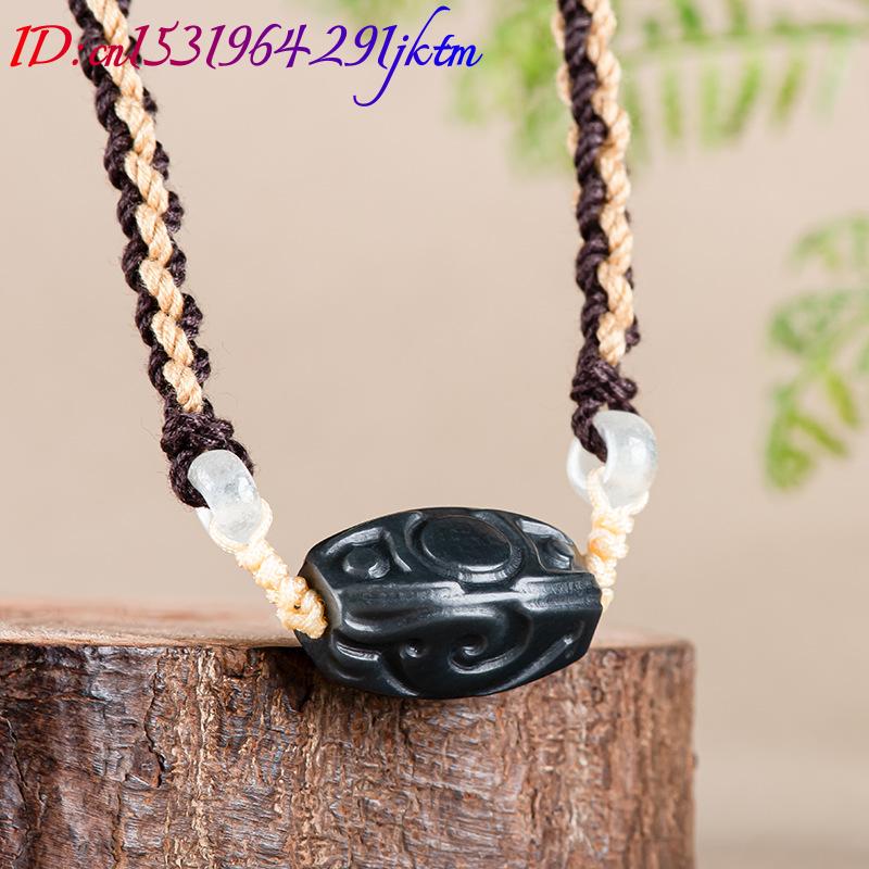 Hetian Jade Carve Bead Pendant - đánh giá và giá Vintage Fashion Necklace