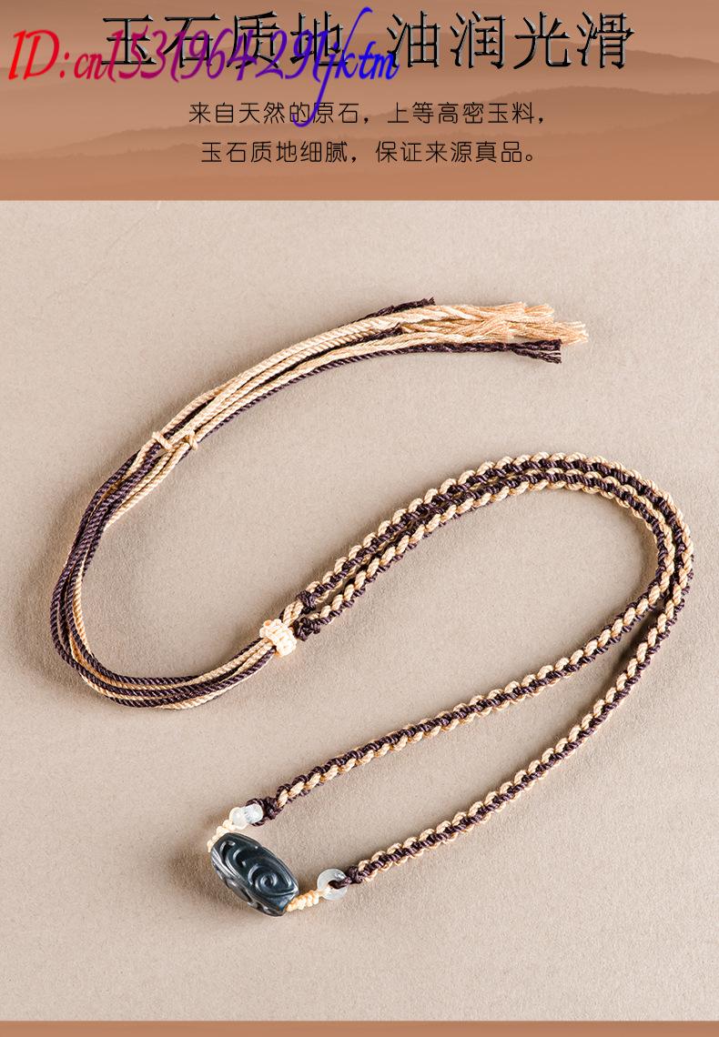 Hetian Jade Carve Bead Pendant - đánh giá và giá Vintage Fashion Necklace