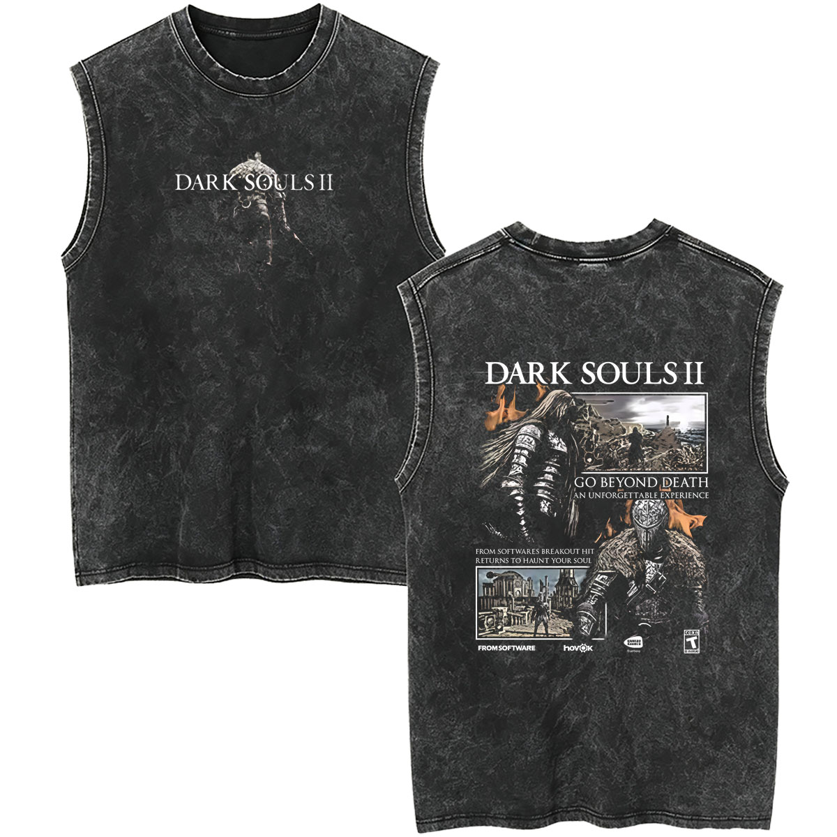 Washed Vintage Game Dark Souls - đánh giá và giá Vintage Fashion Game