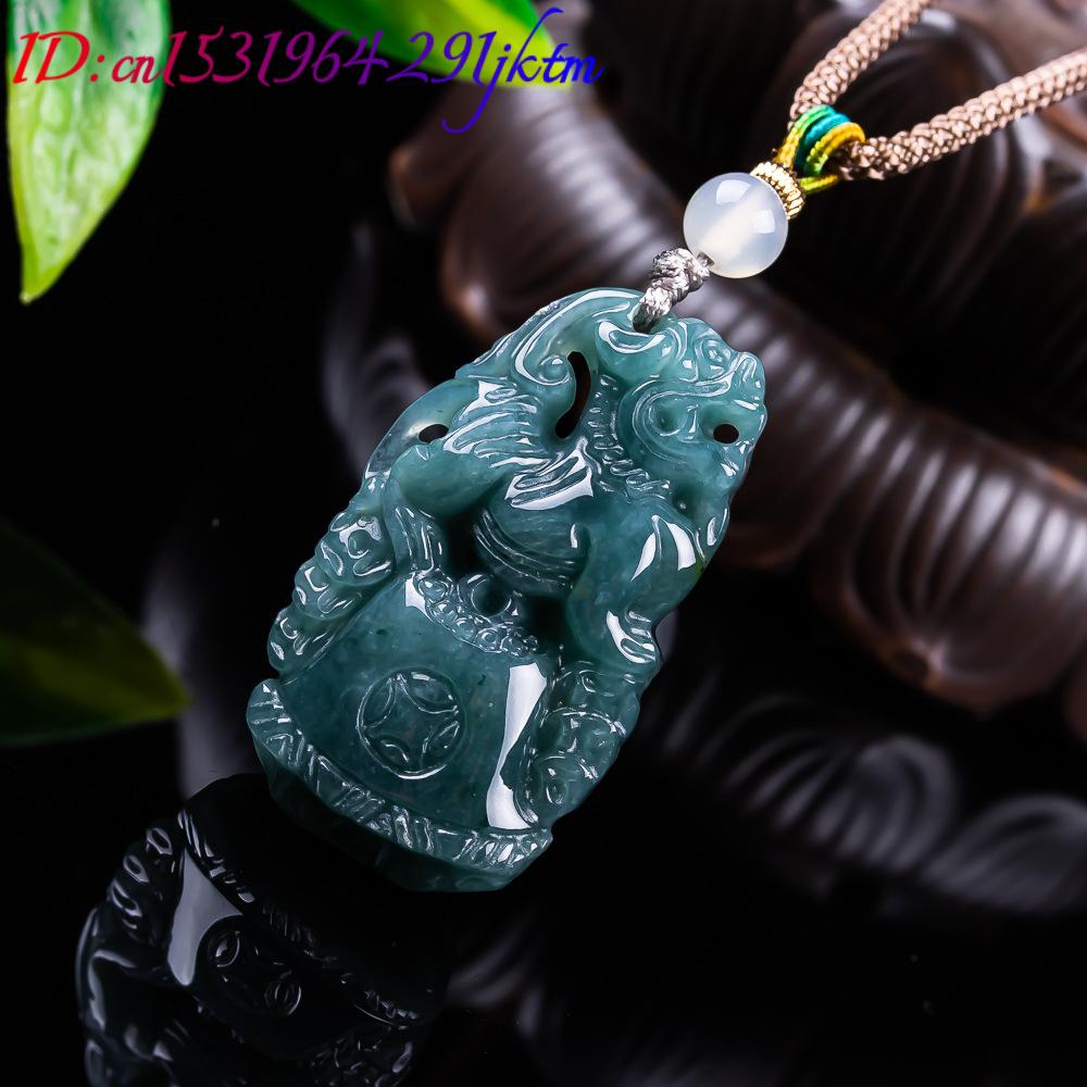 Burmese Jadeite Pixiu Pendant  - đánh giá và giá Vintage Fashion Necklace