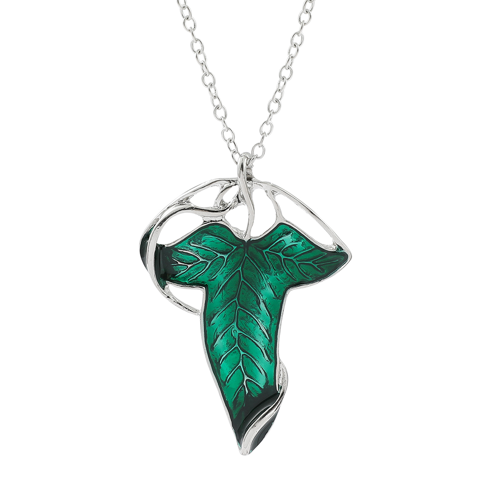 Vintage Green Leaf Pendant Nec - đánh giá và giá Vintage Fashion Necklace