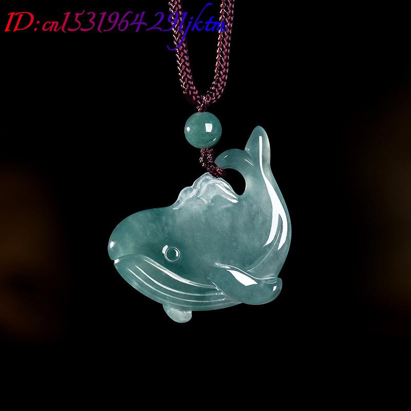 Natural Burmese Jadeite Whale  - đánh giá và giá Vintage Fashion Necklace