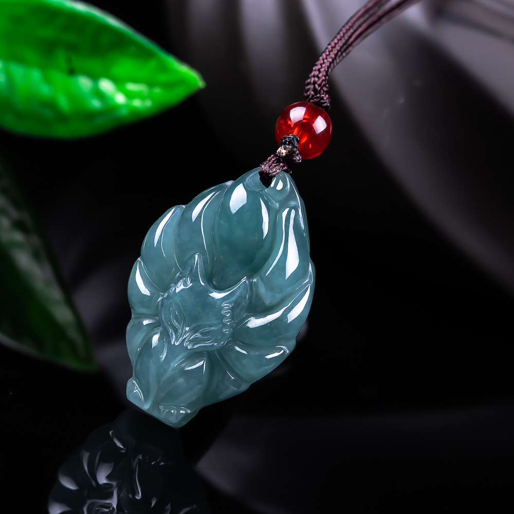 Natural Burmese Jadeite Fox Pe - đánh giá và giá Vintage Fashion Necklace