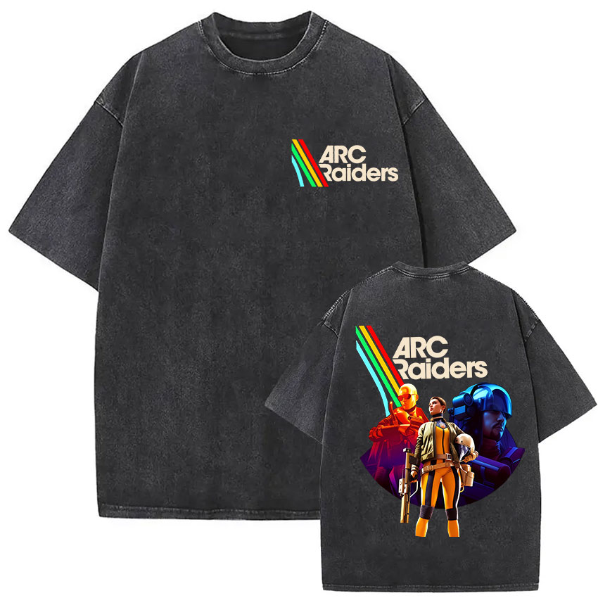 100% Cotton Arc Raiders T-shir - đánh giá và giá Vintage Fashion Game