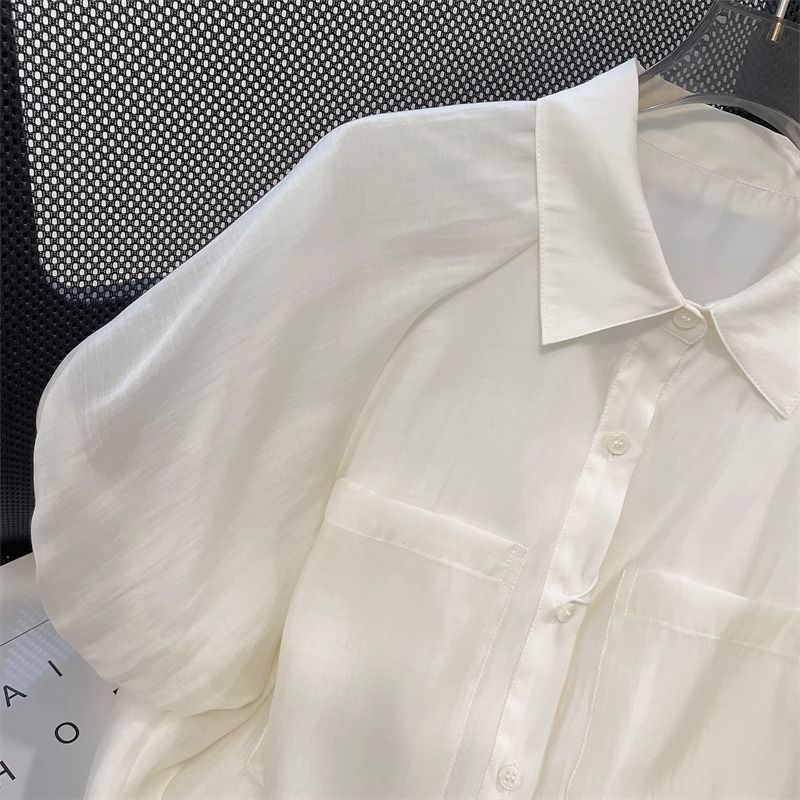 Women's Loose Bubble Sleeve Sh - đánh giá và giá Vintage Fashion Hong Kong