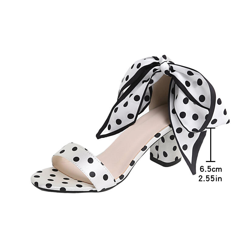 Vintage Black White Polka Dots - đánh giá và giá Vintage Fashion Dress