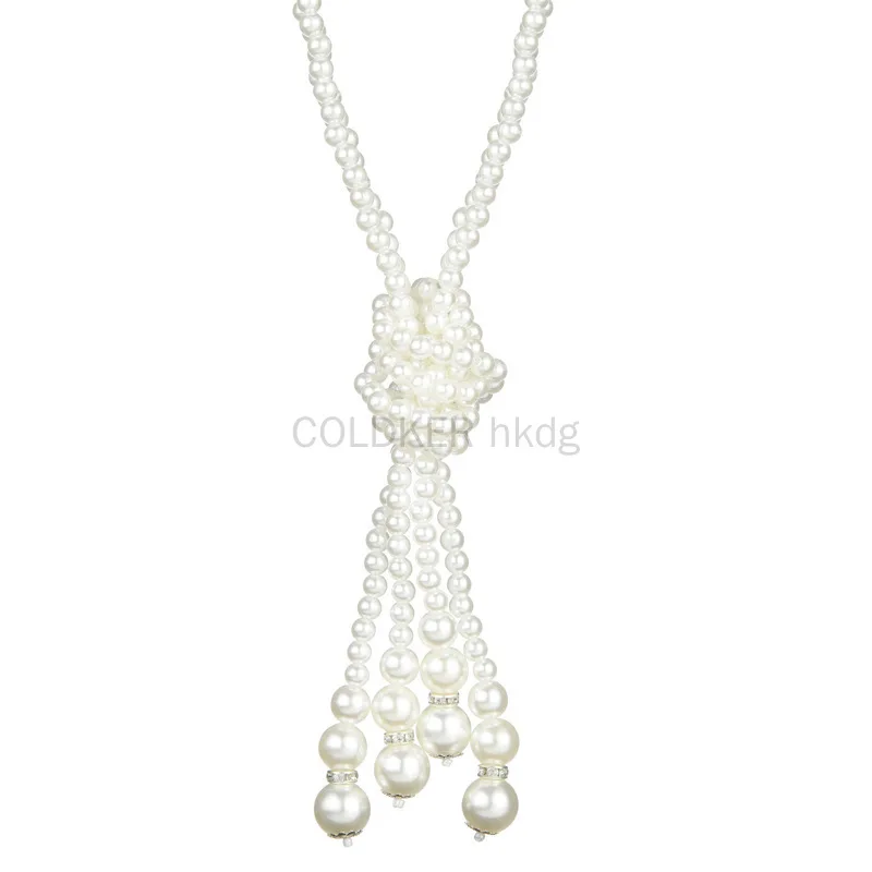 1920s Pearls Necklace Fashion  - đánh giá và giá Vintage Fashion Necklace