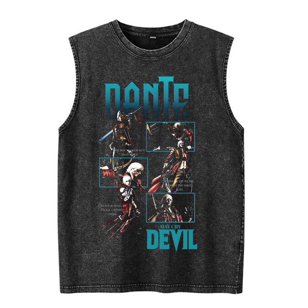 Vintage Washed GAME Devil May  - đánh giá và giá Vintage Fashion Game