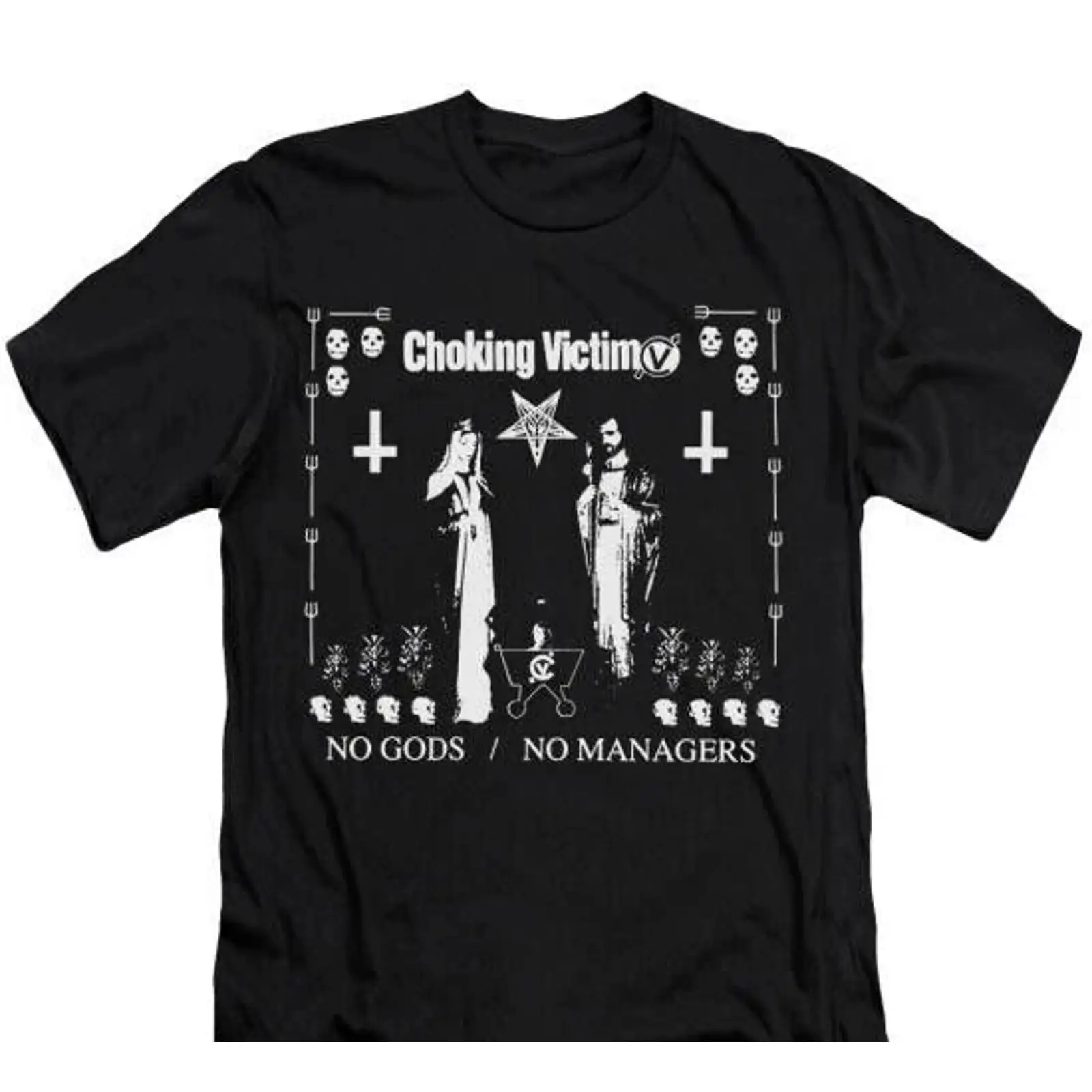 Choking Victim T Shirt Band Me - đánh giá và giá Vintage Fashion Victim