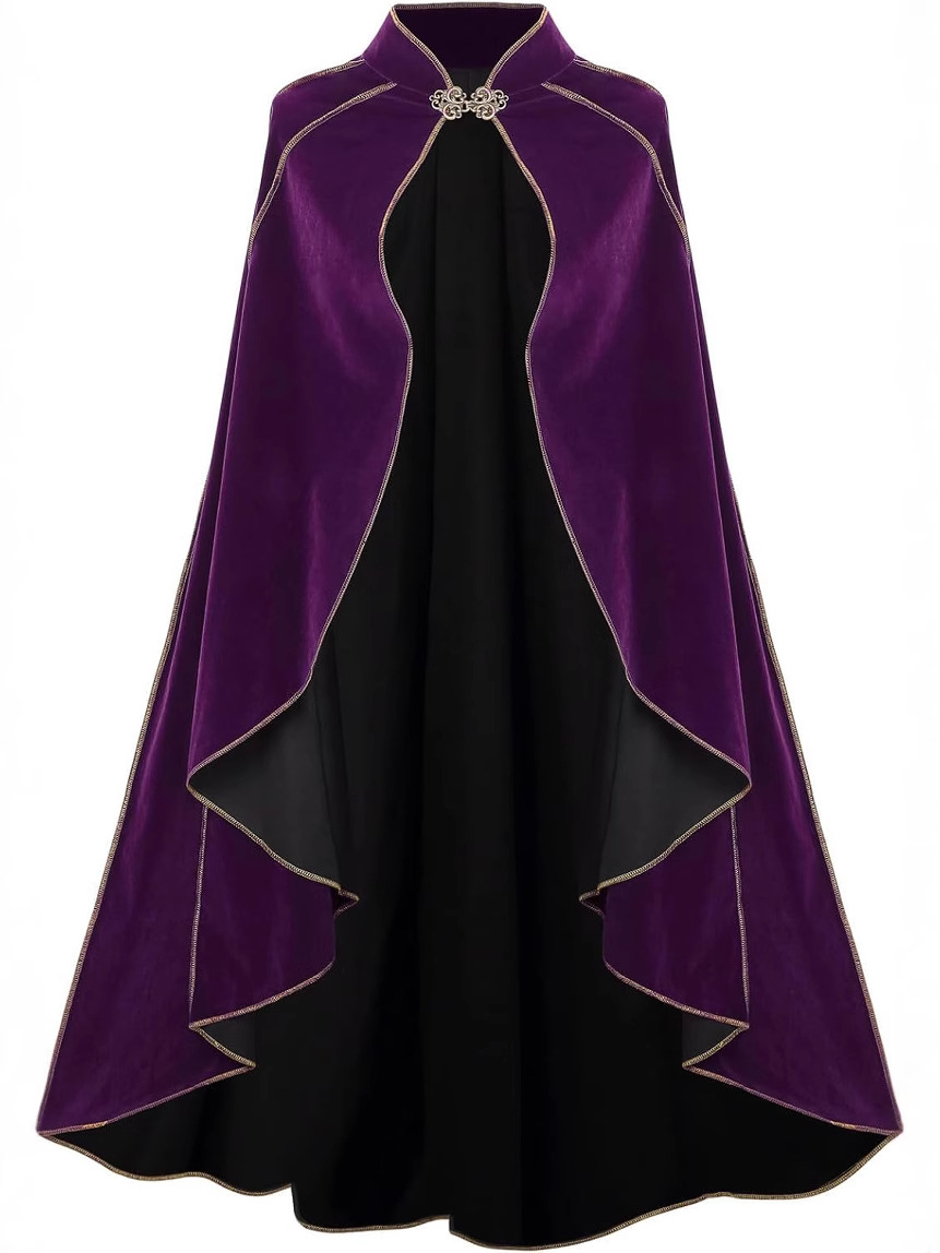 Gold Trimmed Medieval Plush Cl - đánh giá và giá Vintage Fashion Dress